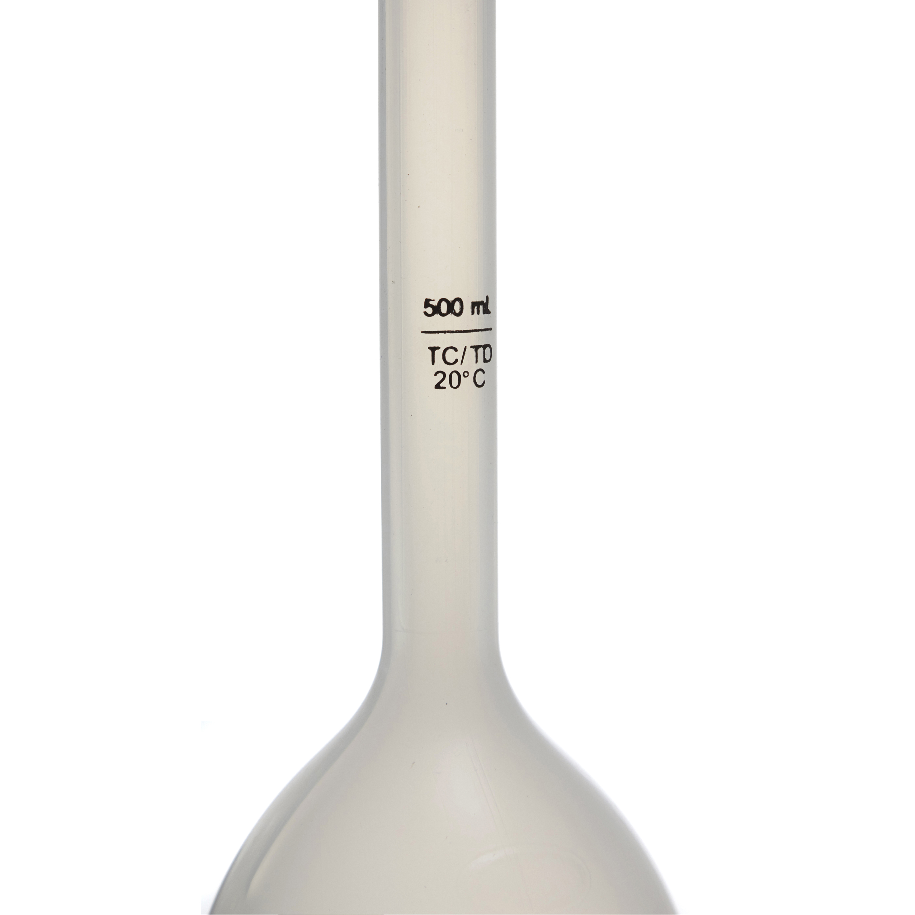 MATRAZ VOLUMÉTRICO DE PP DE 500ml CLASE B ASTM. THERMO SCIENTIFIC