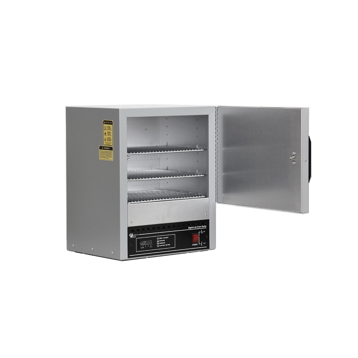 HORNO DE CONVECCIÓN POR GRAVEDAD DE 19 LT DE CAPACIDAD QUINCY LAB