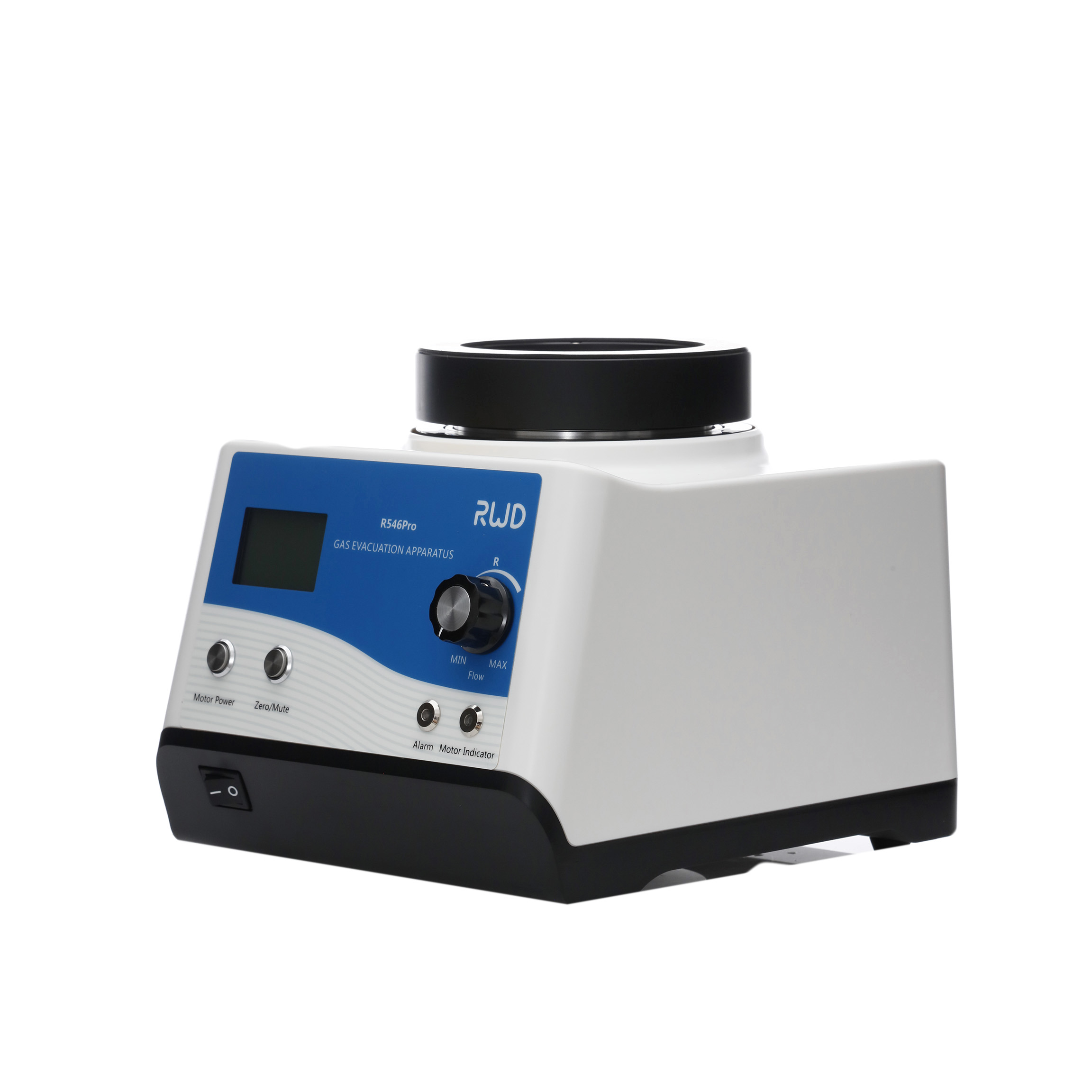 APARATO PARA EVACUACIÓN DE GASES CON MONITOR DE PESO. RWD.