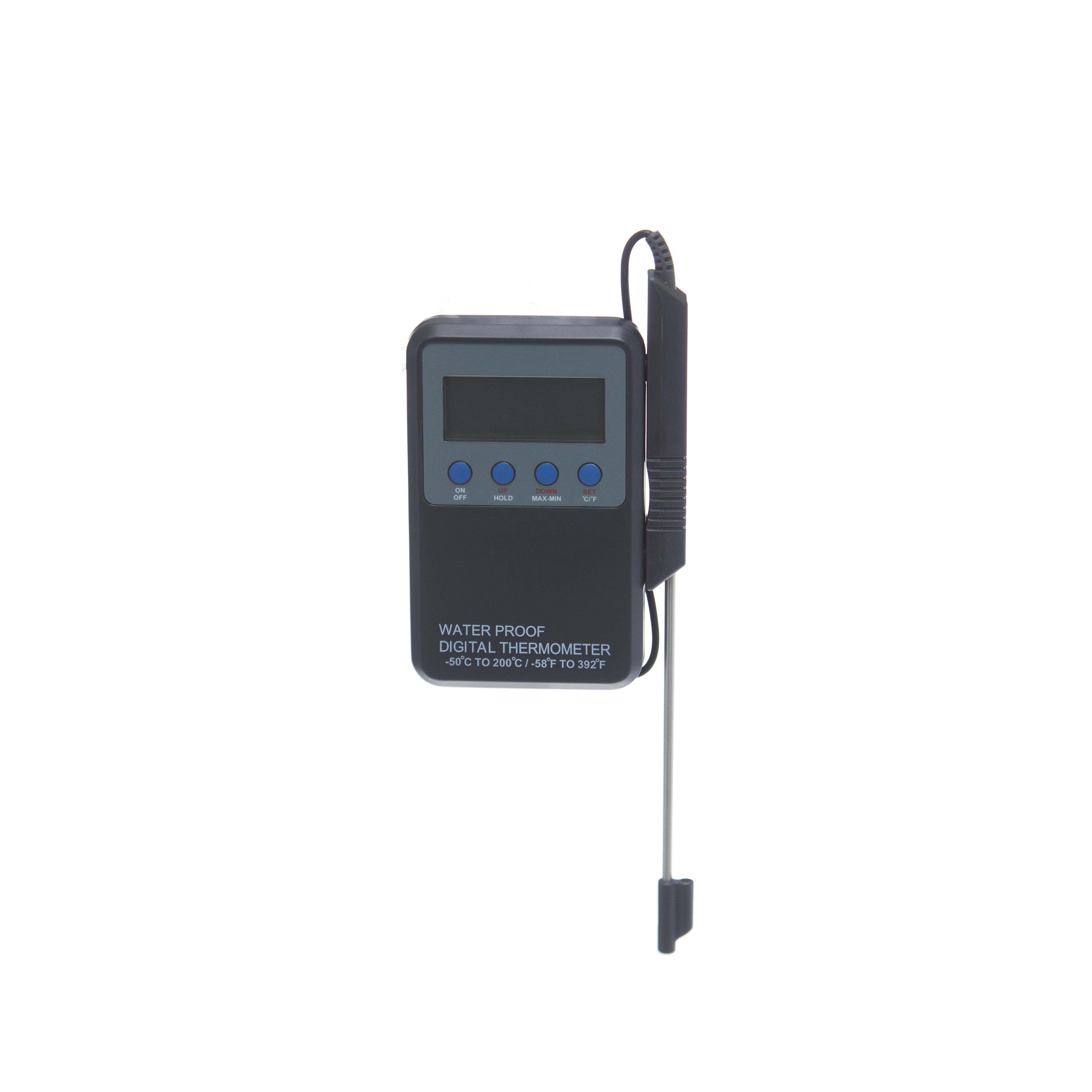 TERMÓMETRO DIGITAL DE -50 A 200°C CON SONDA. RESISTENTE AL AGUA. ALLA FRANCE