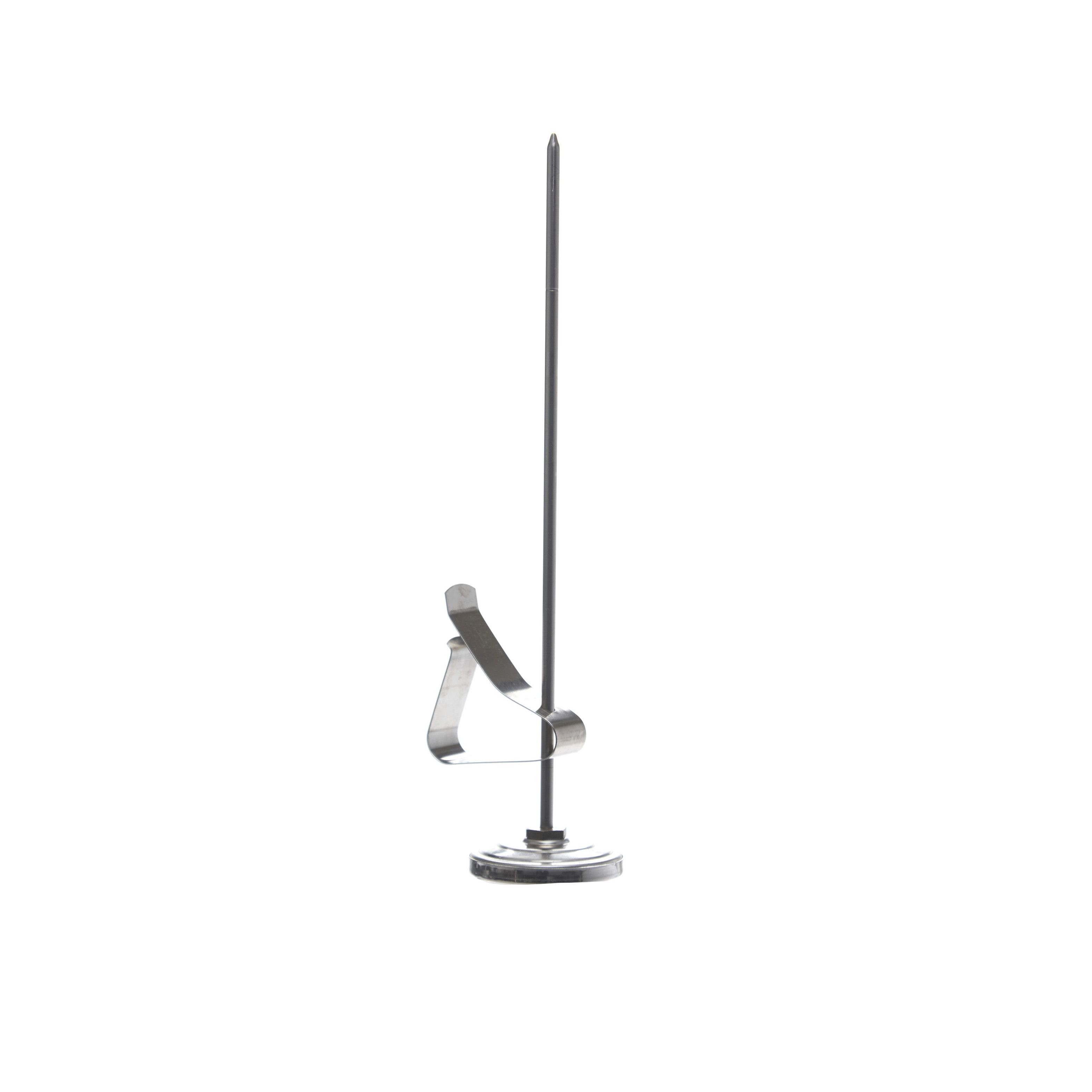 TERMÓMETRO BIMETÁLICO DE 0 A 200°C. VÁSTAGO DE 20cm. TEL-TRU