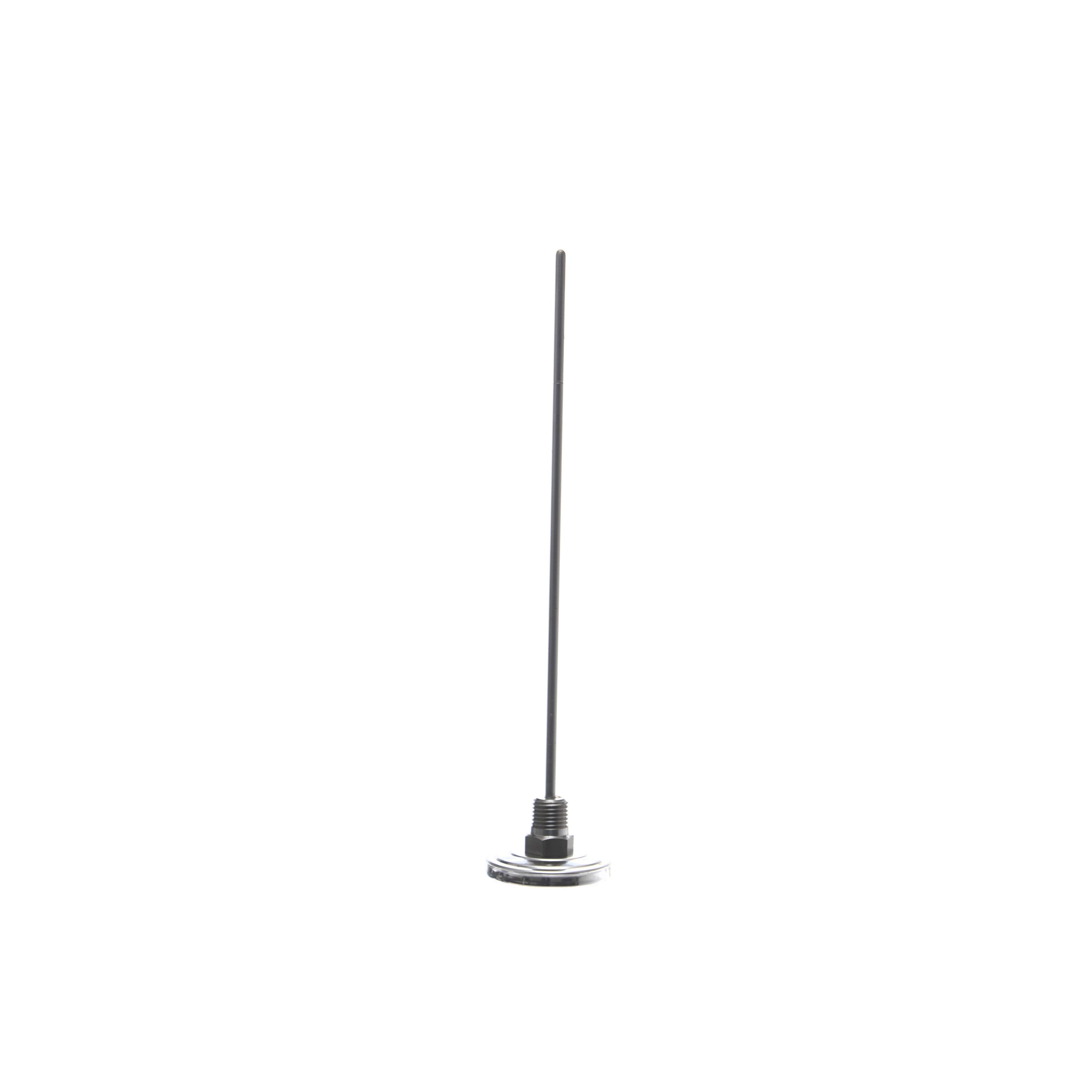 TERMÓMETRO BIMETÁLICO DE -10 A 110°C. VÁSTAGO DE 20cm. ROSCA DE 1/4". TEL-TRU