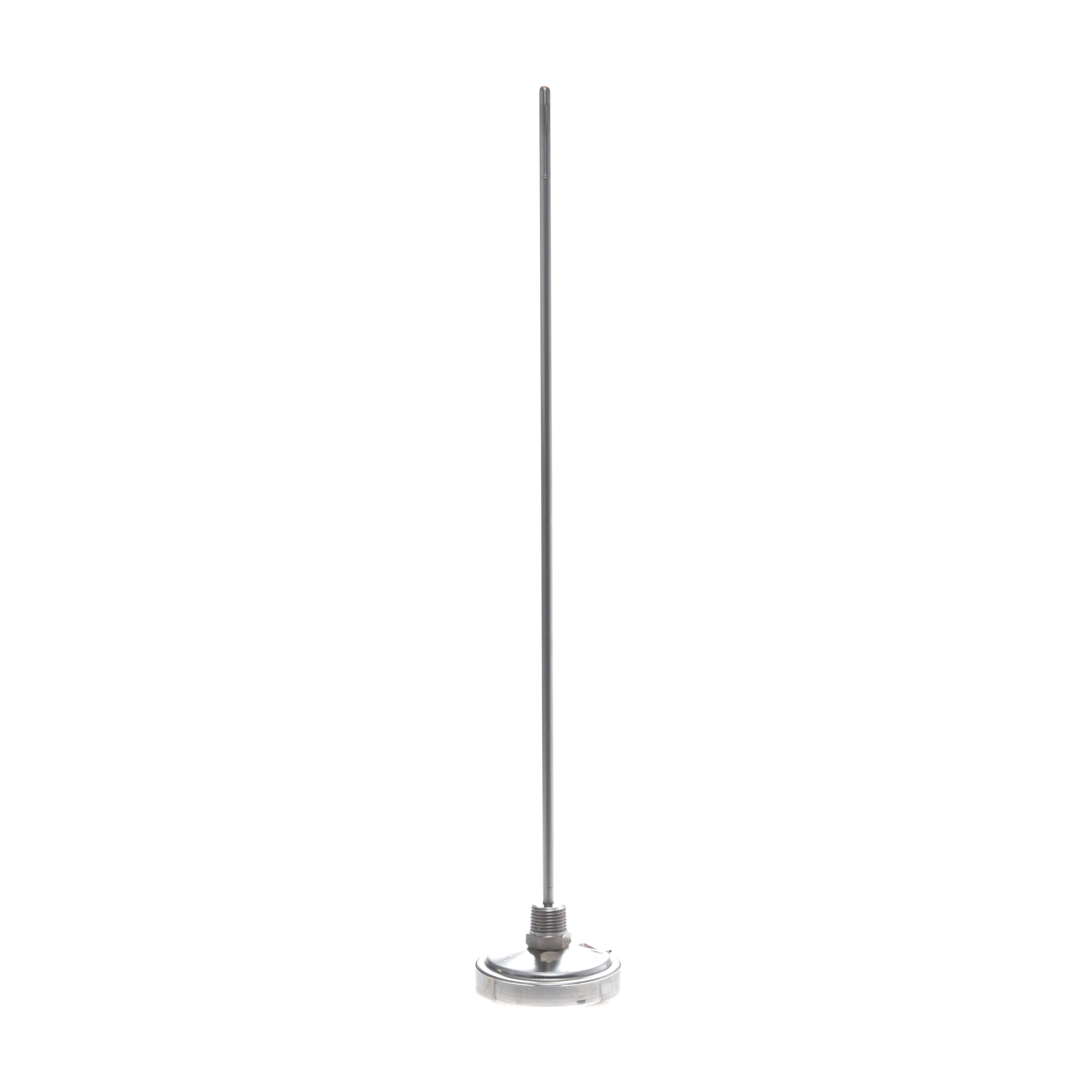 TERMÓMETRO BIMETÁLICO DE 0 A 150°C. VÁSTAGO DE 45cm. ROSCA DE 1/2". TEL-TRU