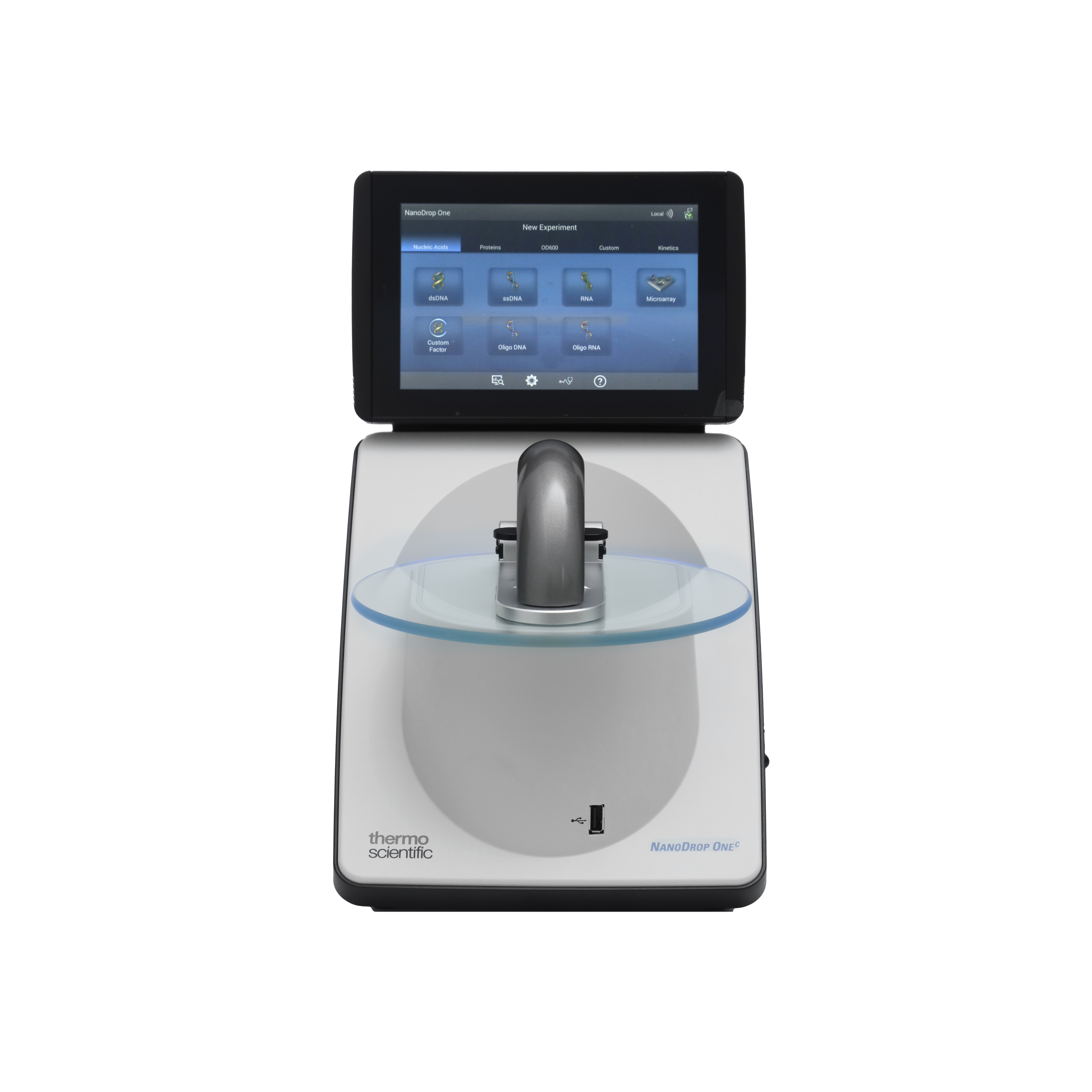 ESPECTROFOTÓMETRO NANODROP UV/VIS CON CELDA Y PANTALLA TÁCTIl. THERMO SCIENTIFIC