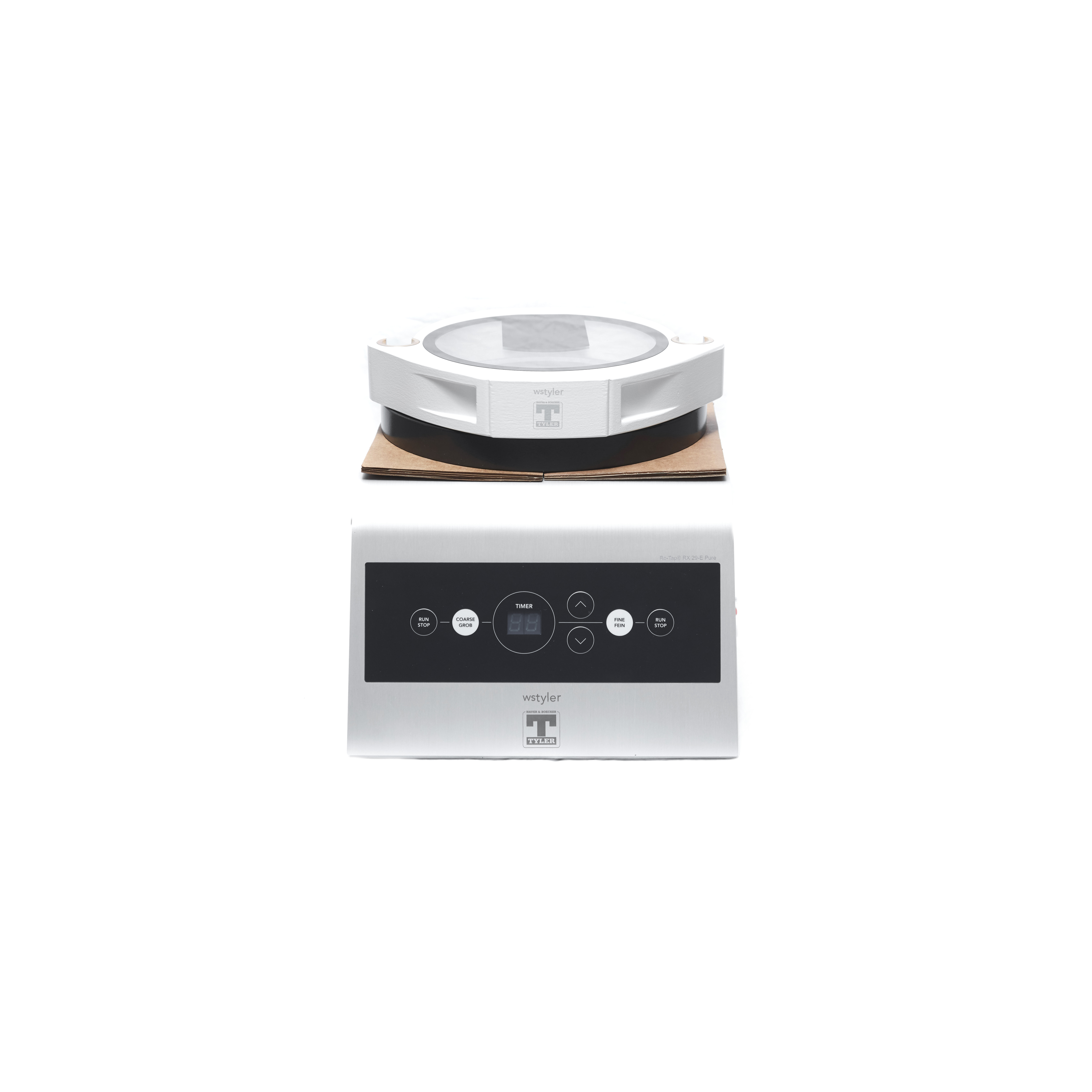 AGITADOR DIGITAL PARA TAMICES DE 20cm RO-TAP RX-29-E. W.S. TYLER