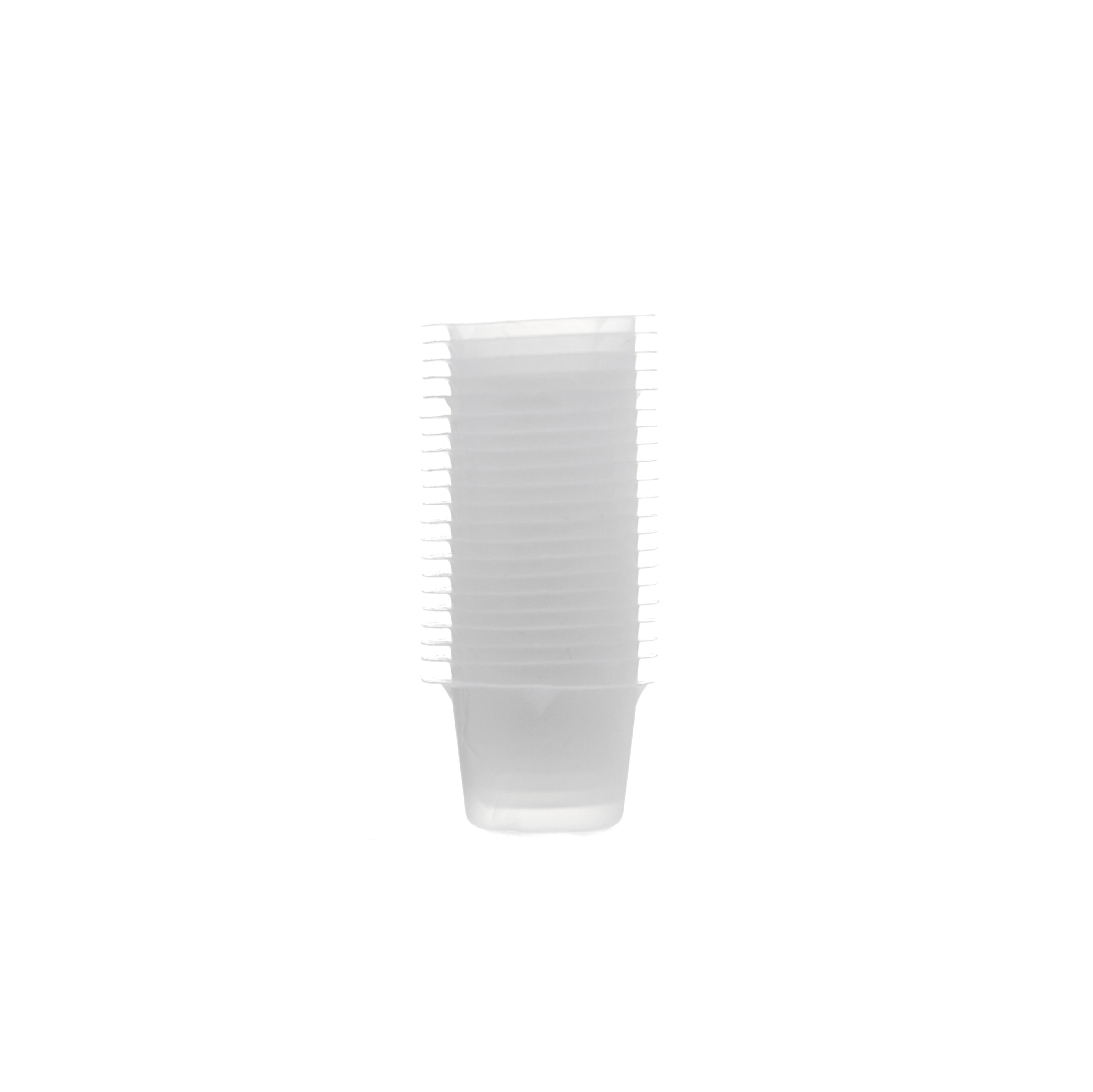 VASO DE PRECIPITADO DE 5ml DESECHABLE.