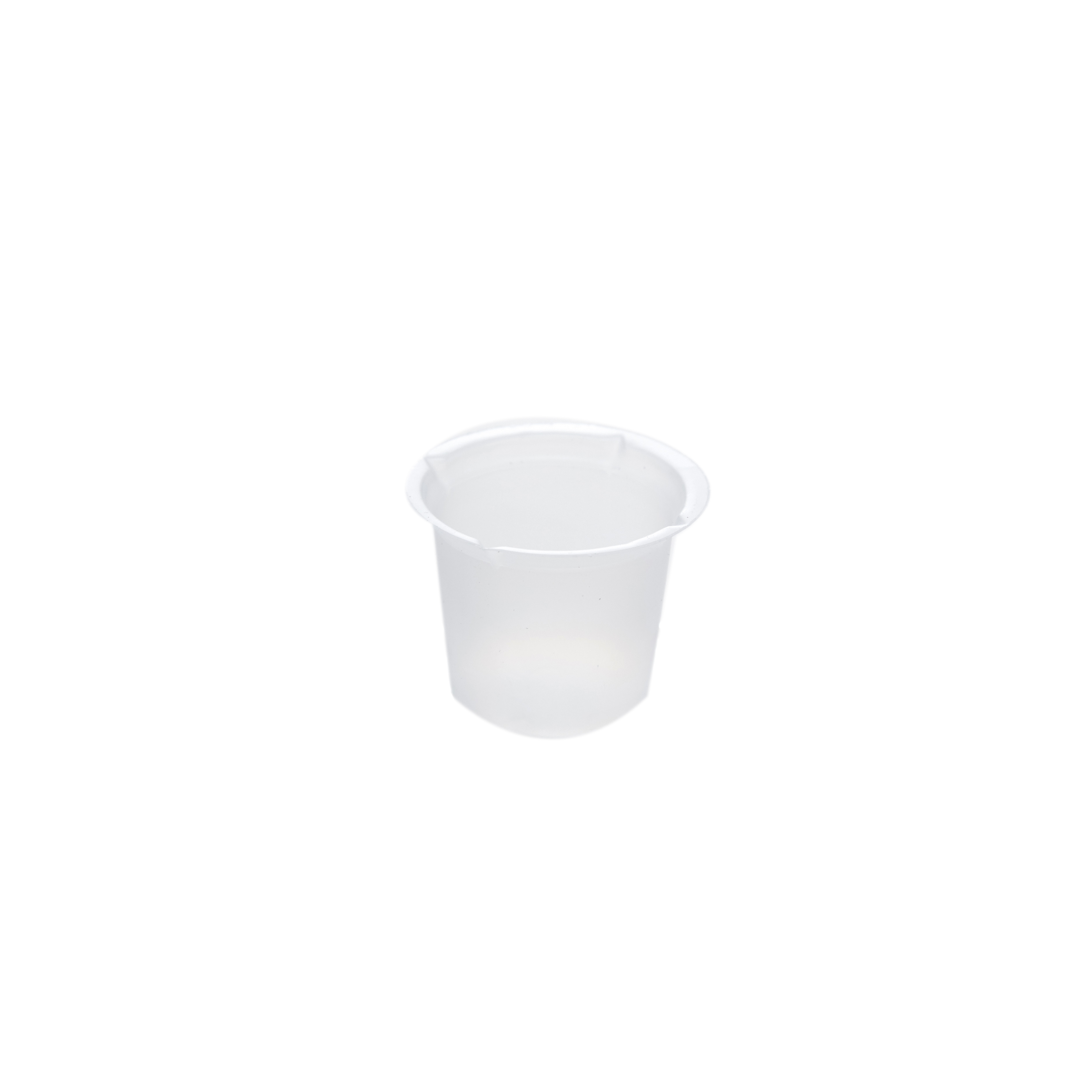 VASO DE PRECIPITADO DE 20ml DESECHABLE.