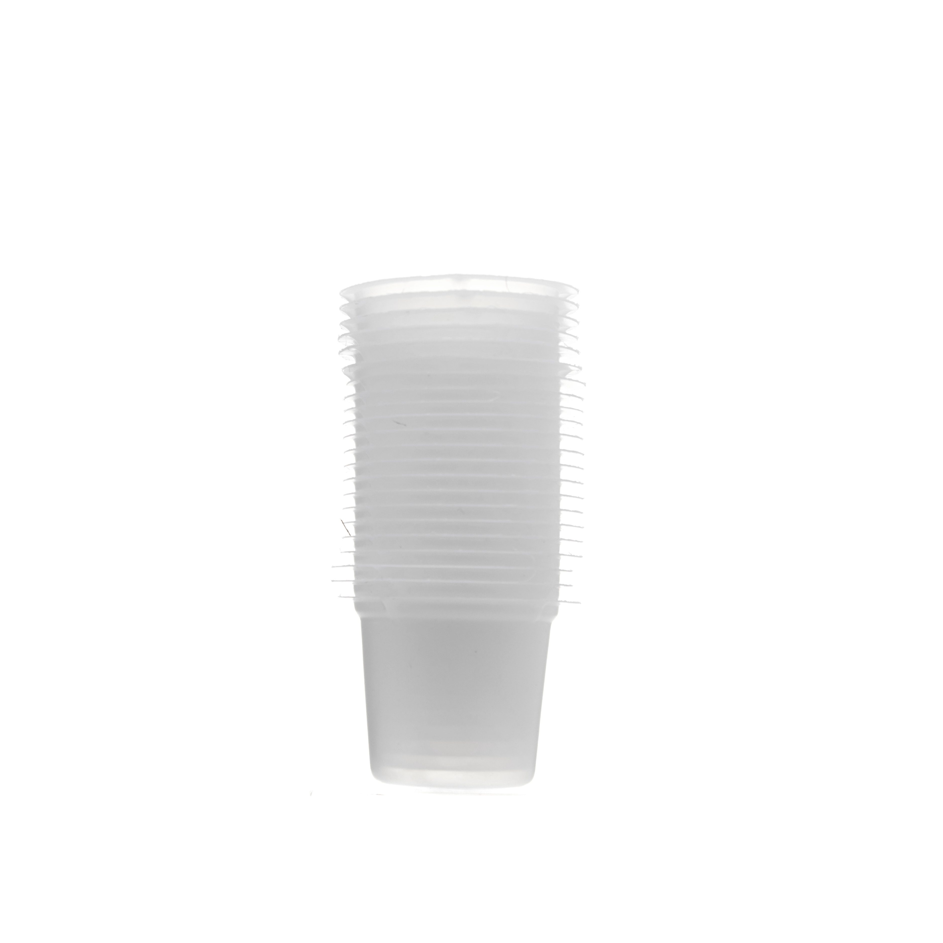 VASO DE PRECIPITADO DE 20ml DESECHABLE.