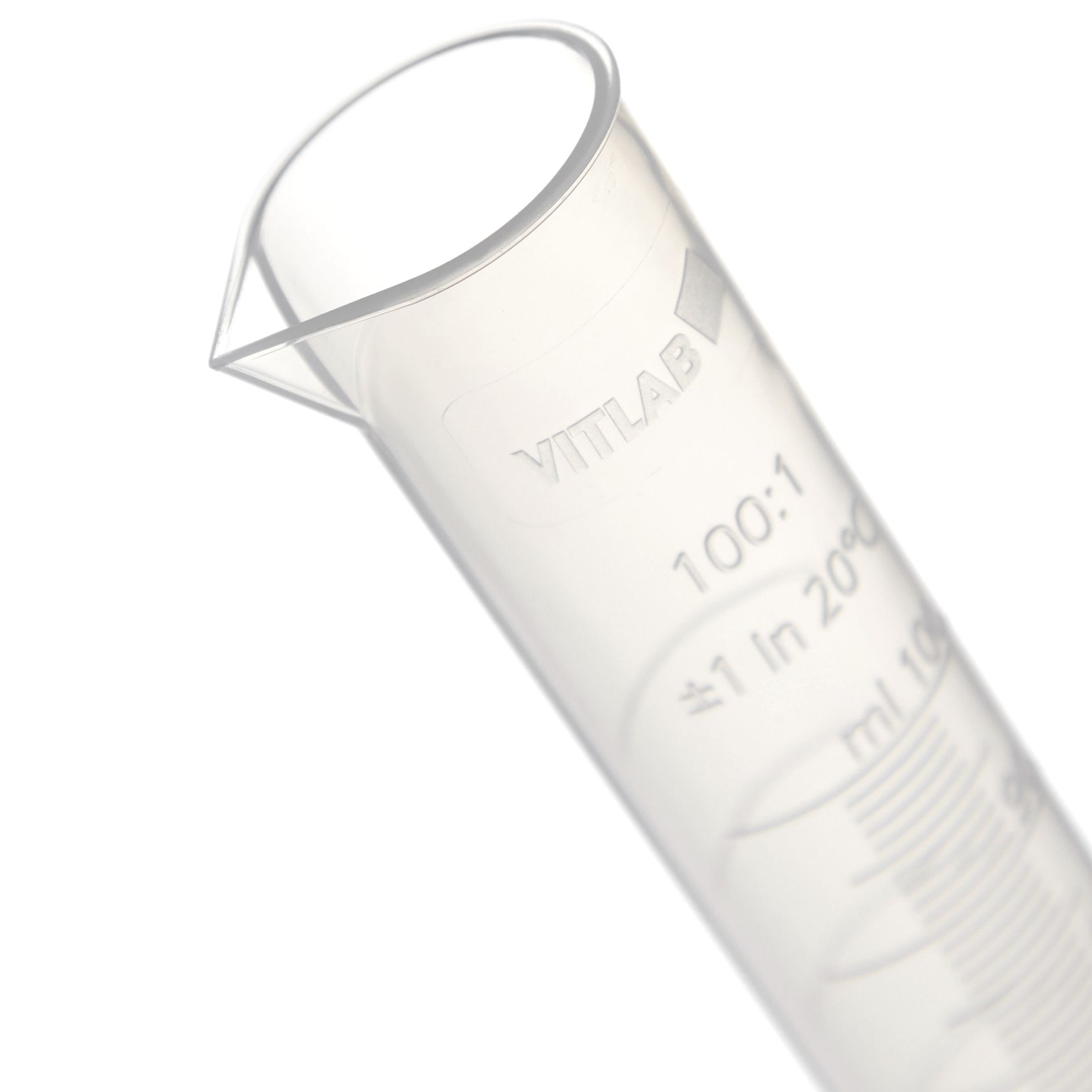 PROBETA GRADUADA DE PP DE 100ml. VITLAB