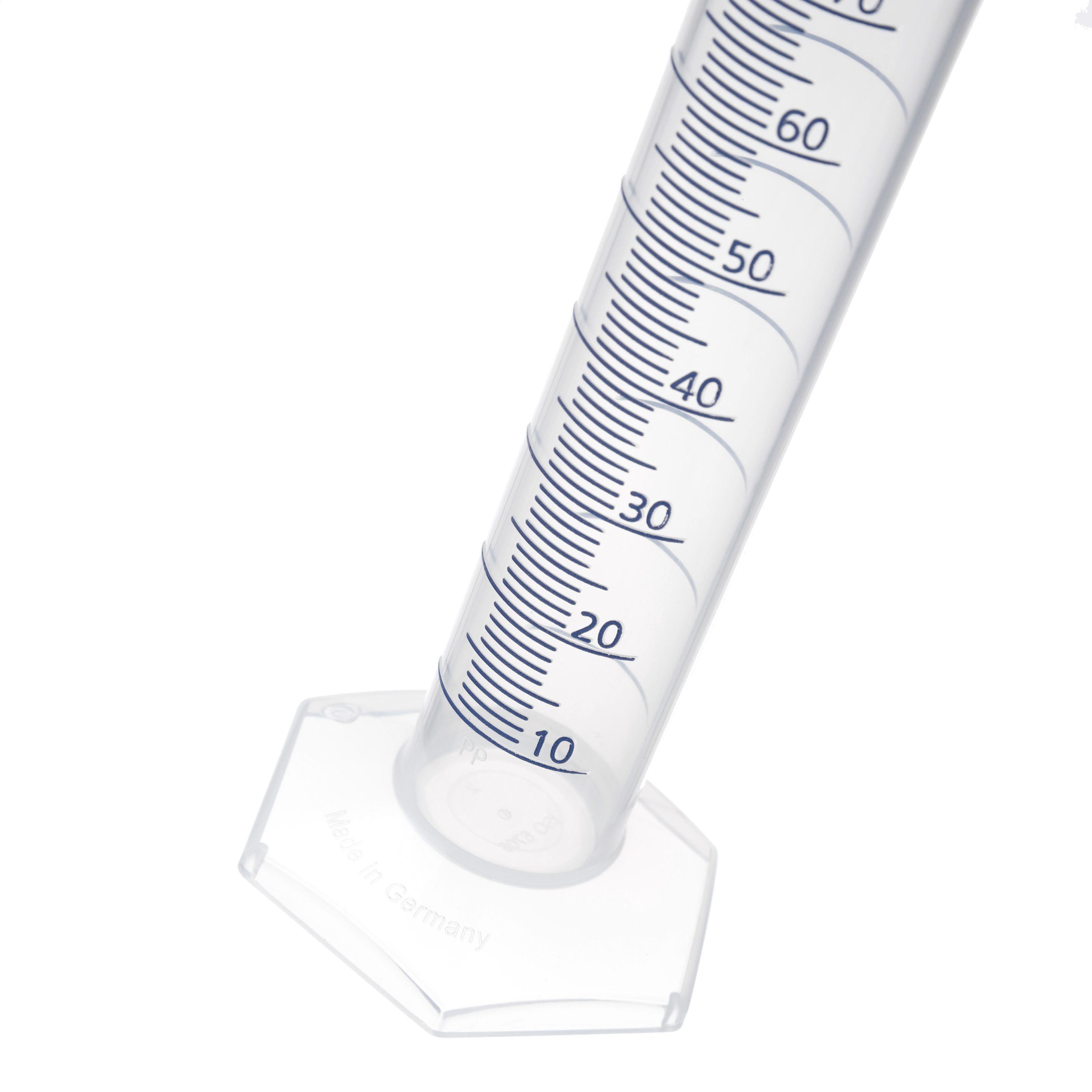 PROBETA GRADUADA DE PP DE 100ml. AZUl. VITLAB