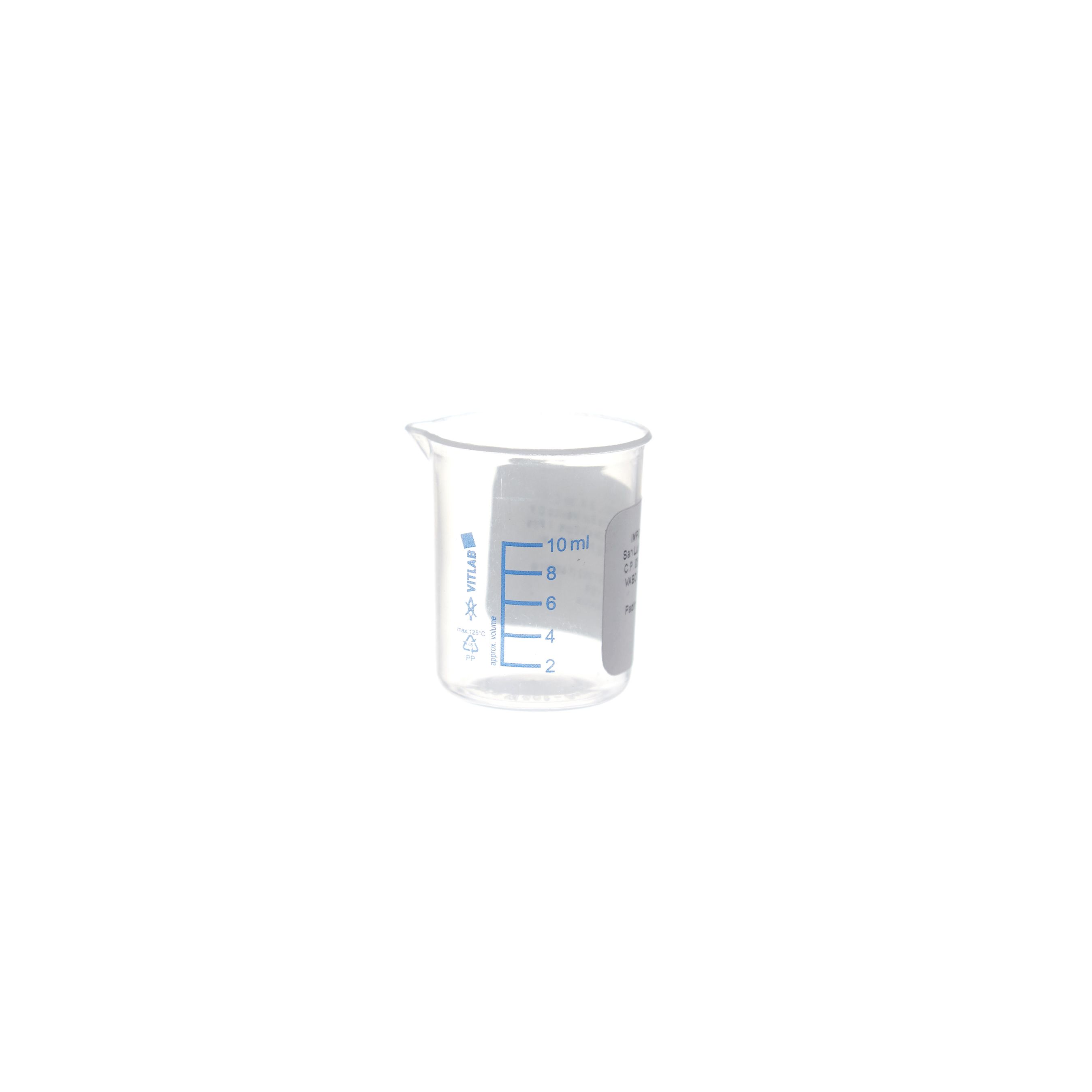 VASO DE PRECIPITADO DE PP DE 10ml. VITLAB