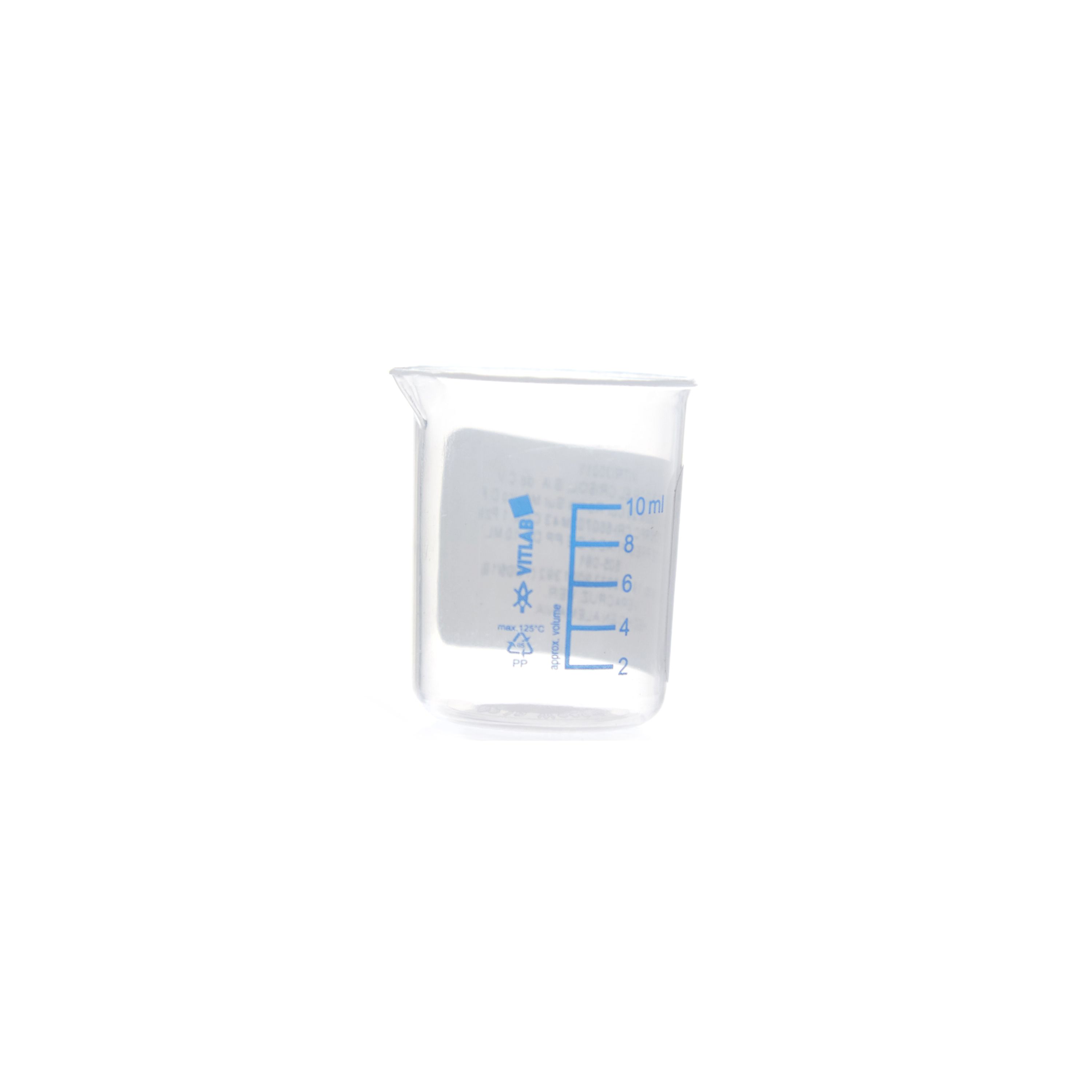 VASO DE PRECIPITADO DE PP DE 10ml. VITLAB