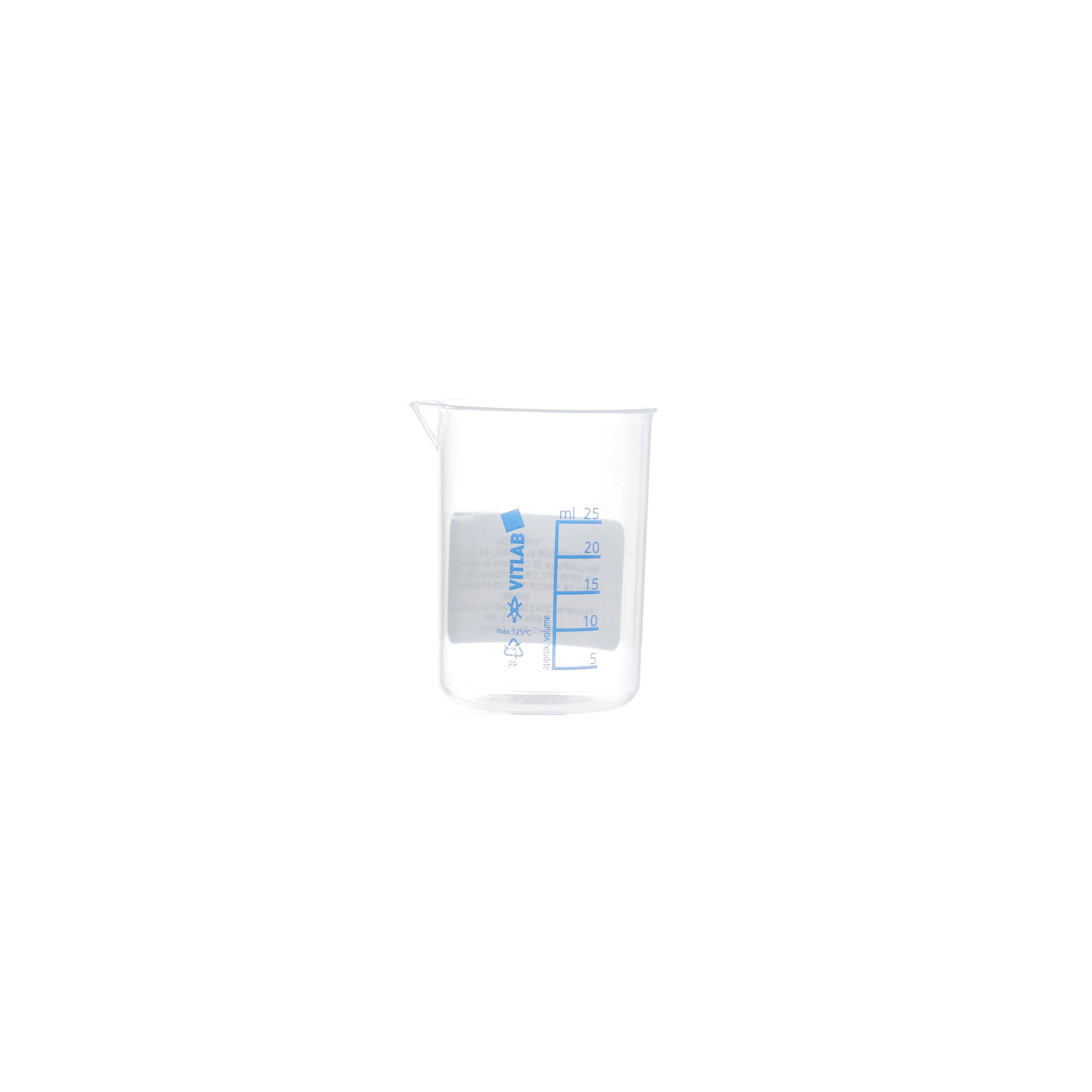 VASO DE PRECIPITADO DE PP DE 25ml. VITLAB