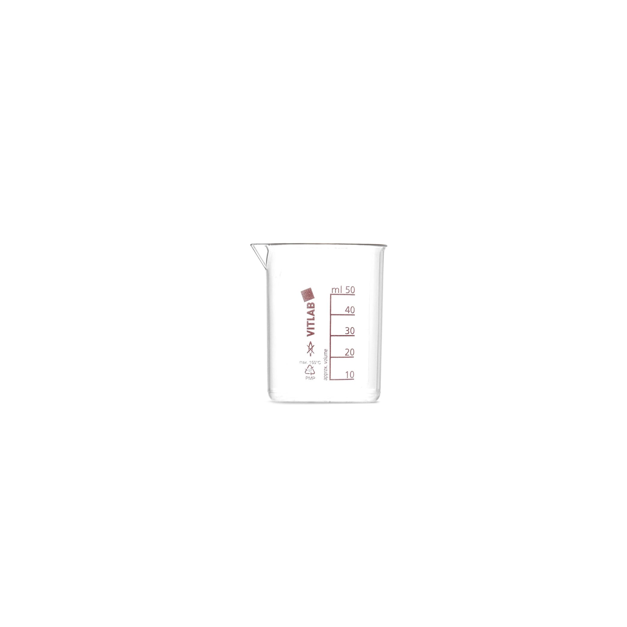 VASO DE PRECIPITADO DE PMP DE 50 ml. 607-03
