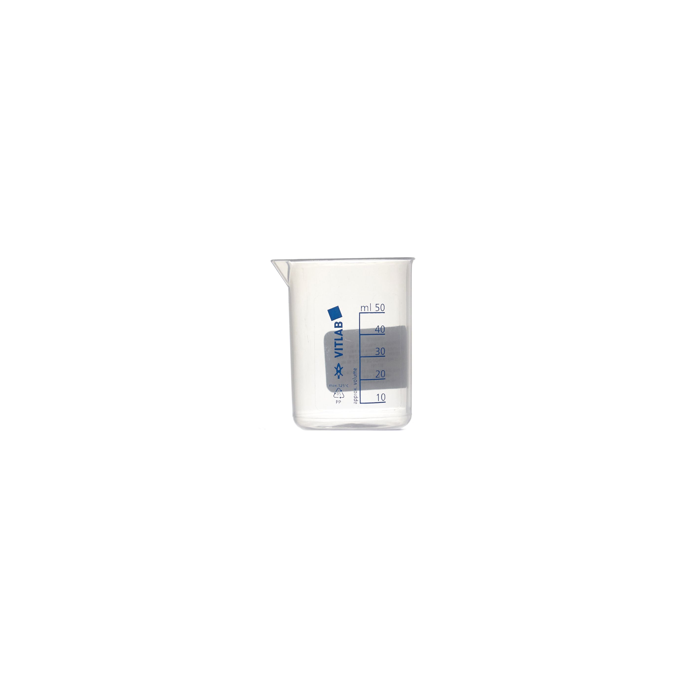VASO DE PRECIPITADO DE PP DE 50ml. VITLAB