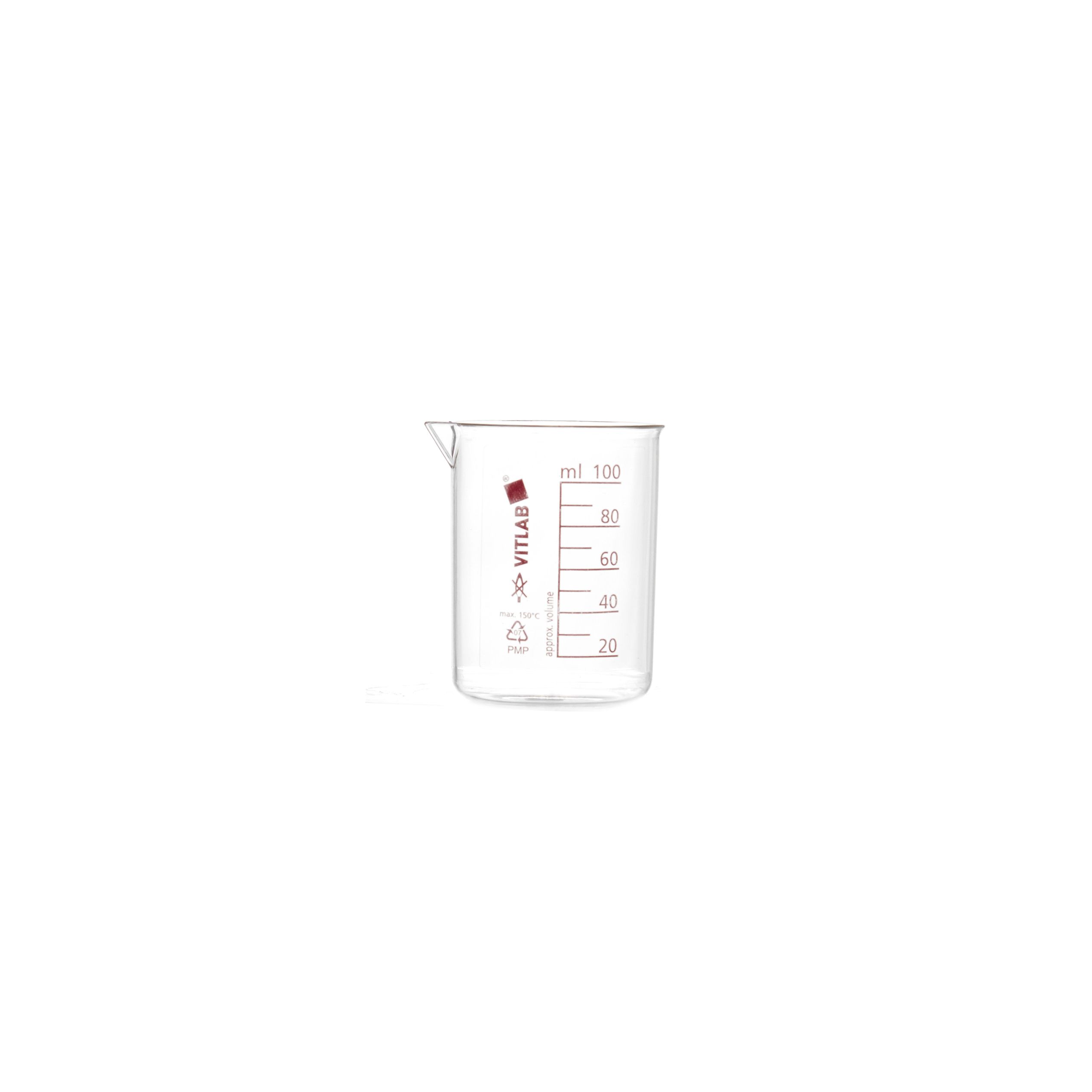 VASO DE PRECIPITADO DE PMP DE 100ml. VITLAB