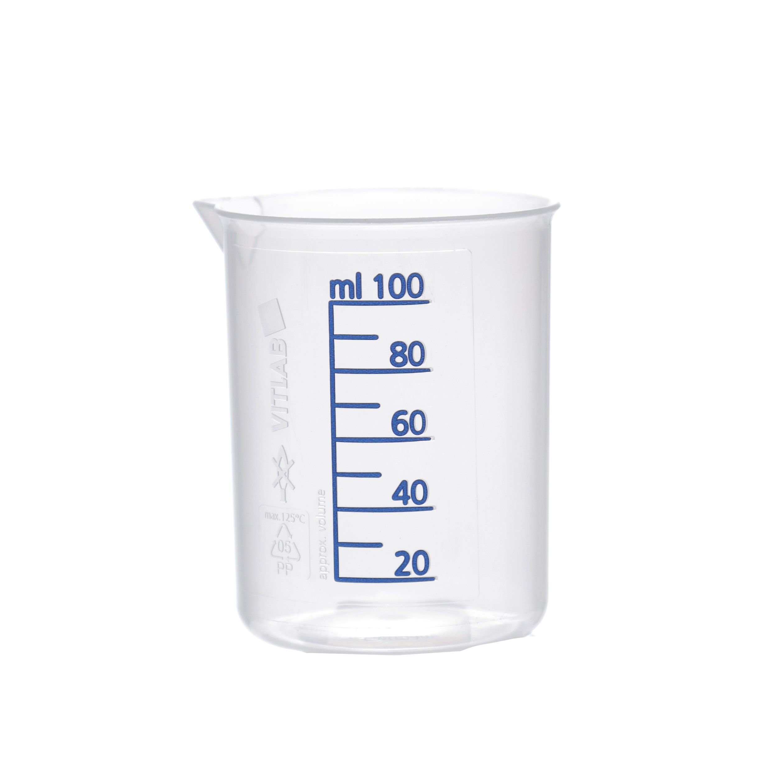VASO DE PRECIPITADO DE PP DE 150ml. VITLAB
