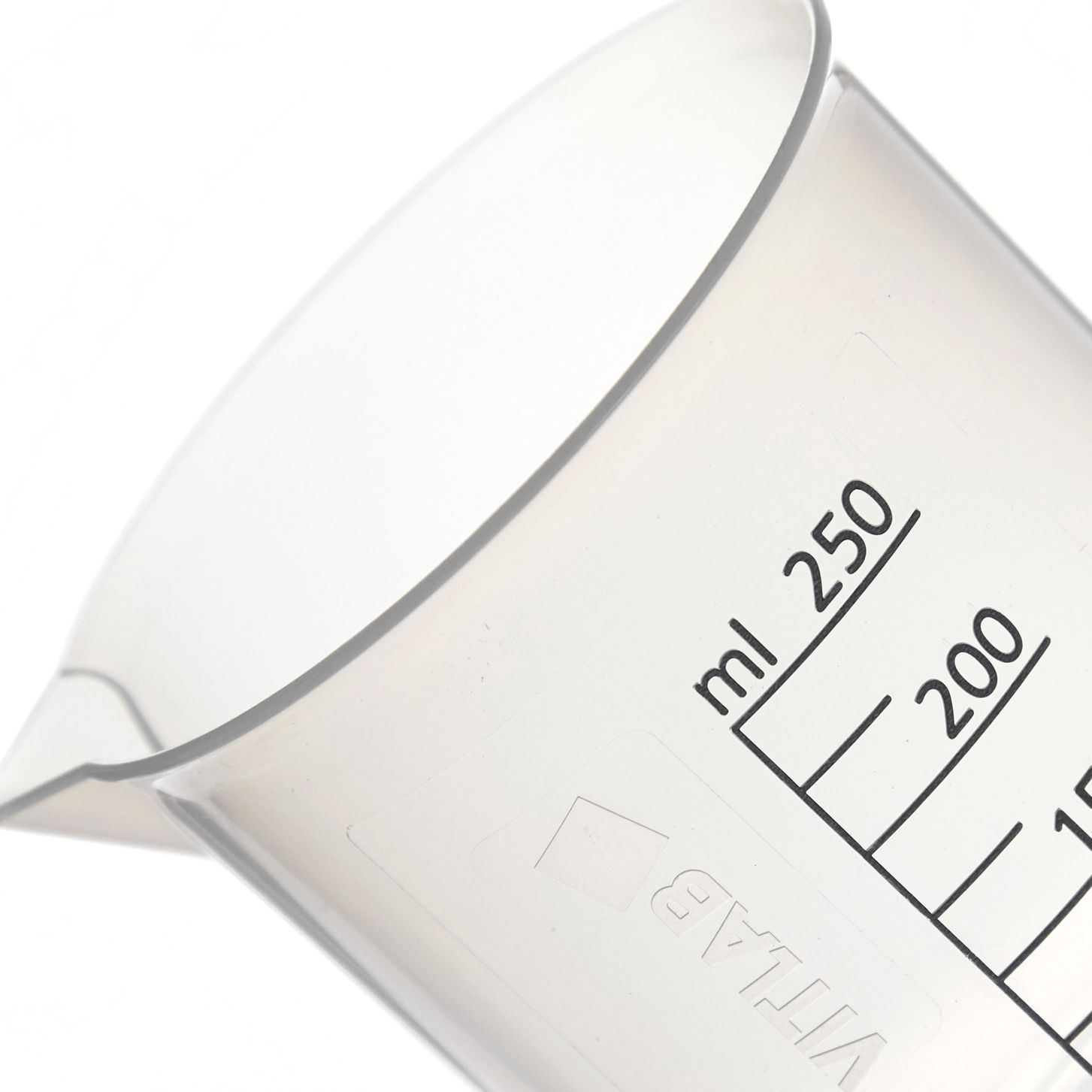 VASO DE PRECIPITADO DE PP DE 250mL. VITLAB