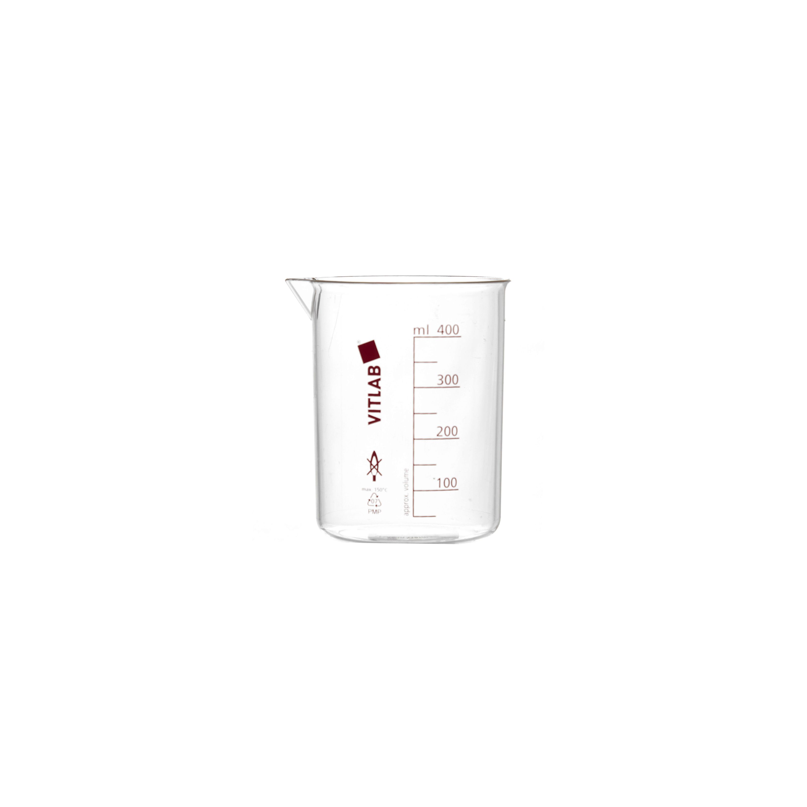 VASO DE PRECIPITADO DE PMP DE 400ml. VITLAB