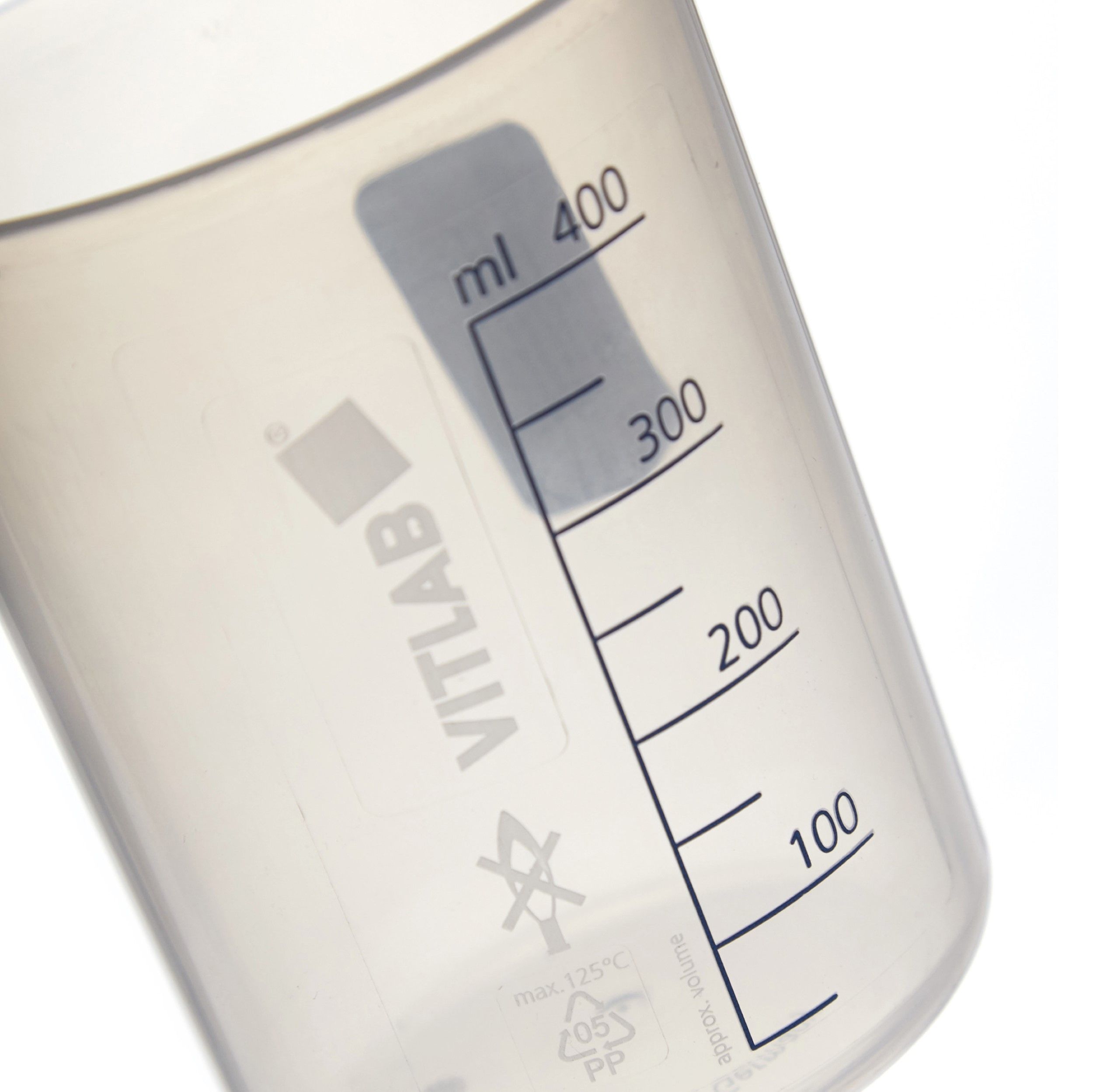 VASO DE PRECIPITADO DE PP DE 400mL. VITLAB