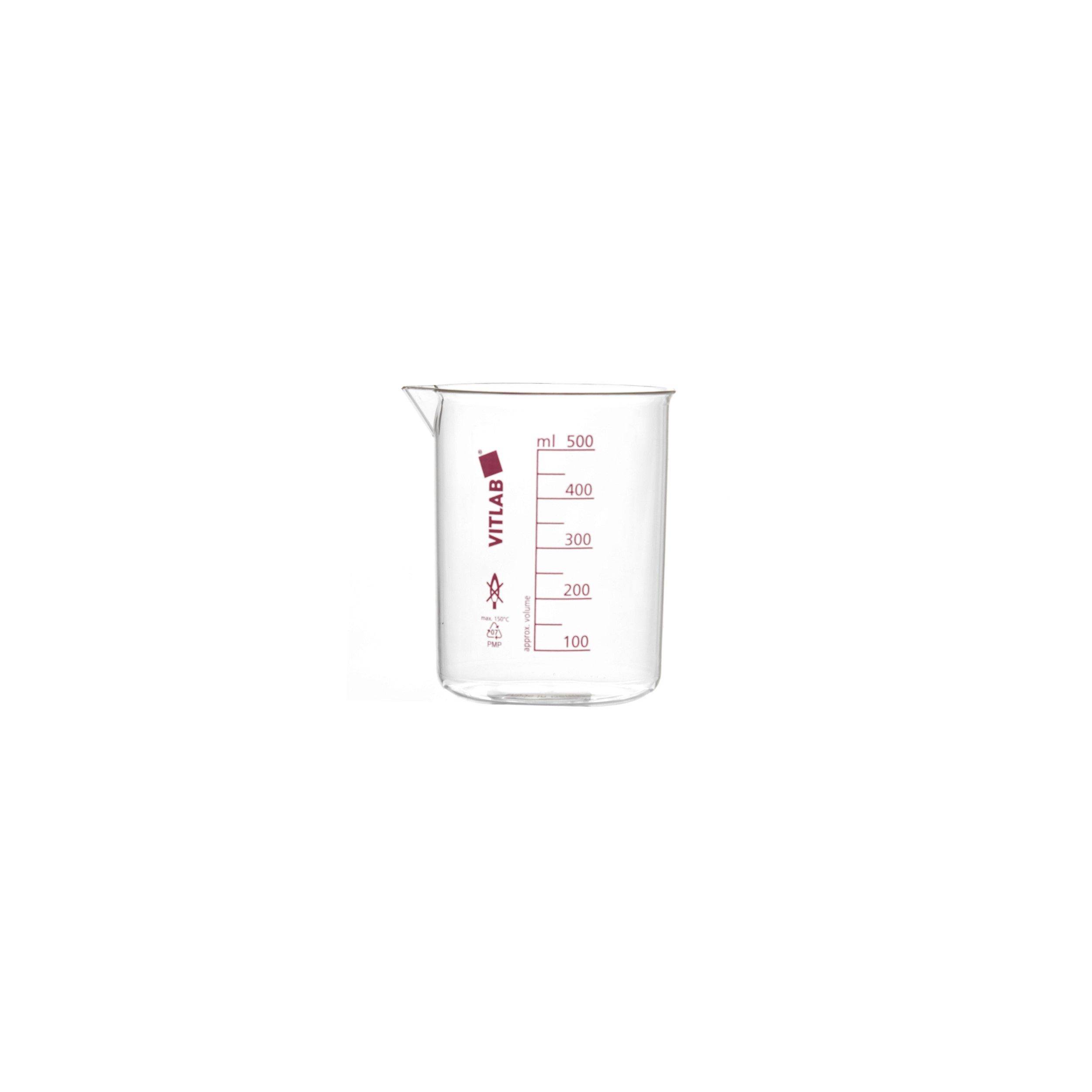 VASO DE PRECIPITADO DE PMP DE 500ml. VITLAB