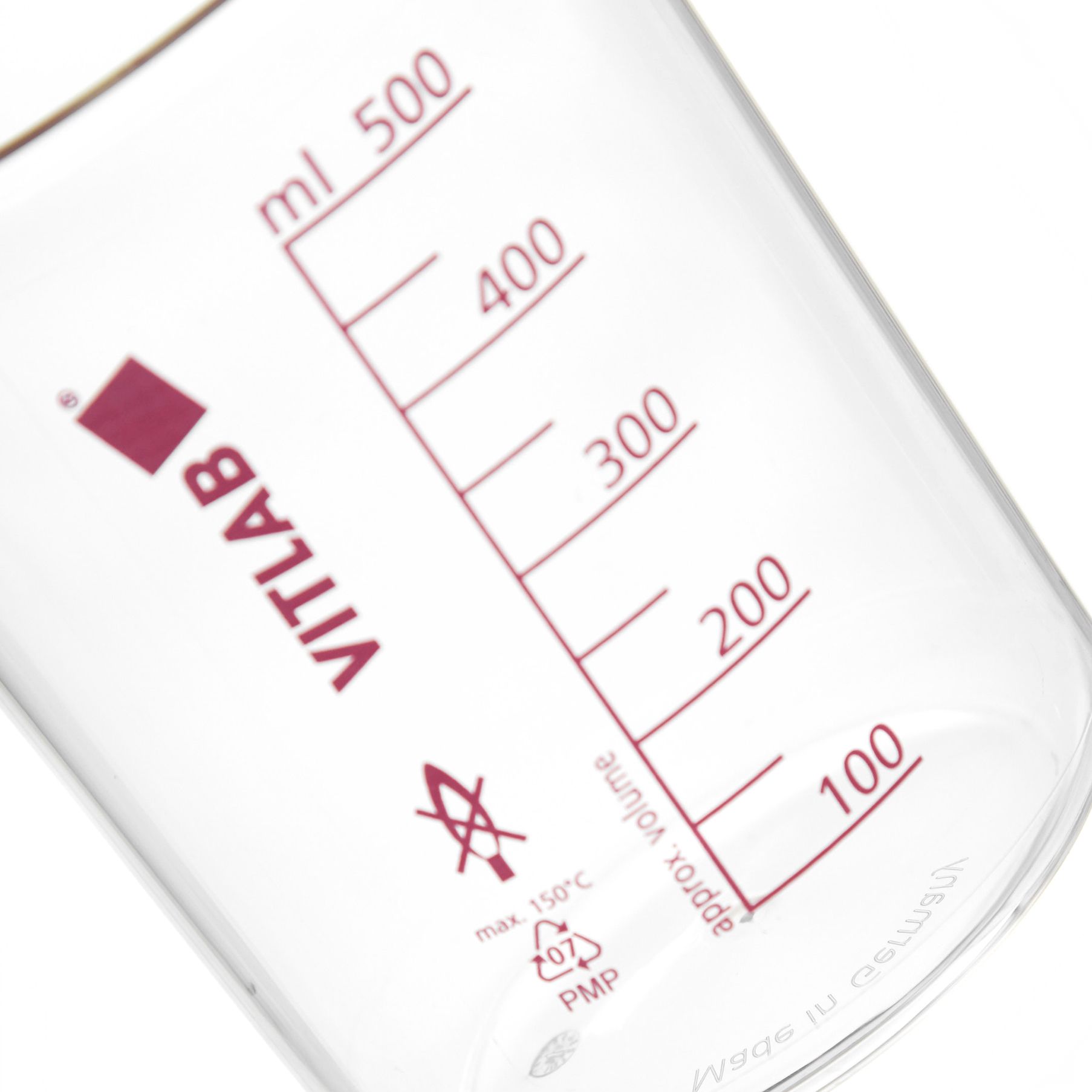 VASO DE PRECIPITADO DE PMP DE 500ml. VITLAB
