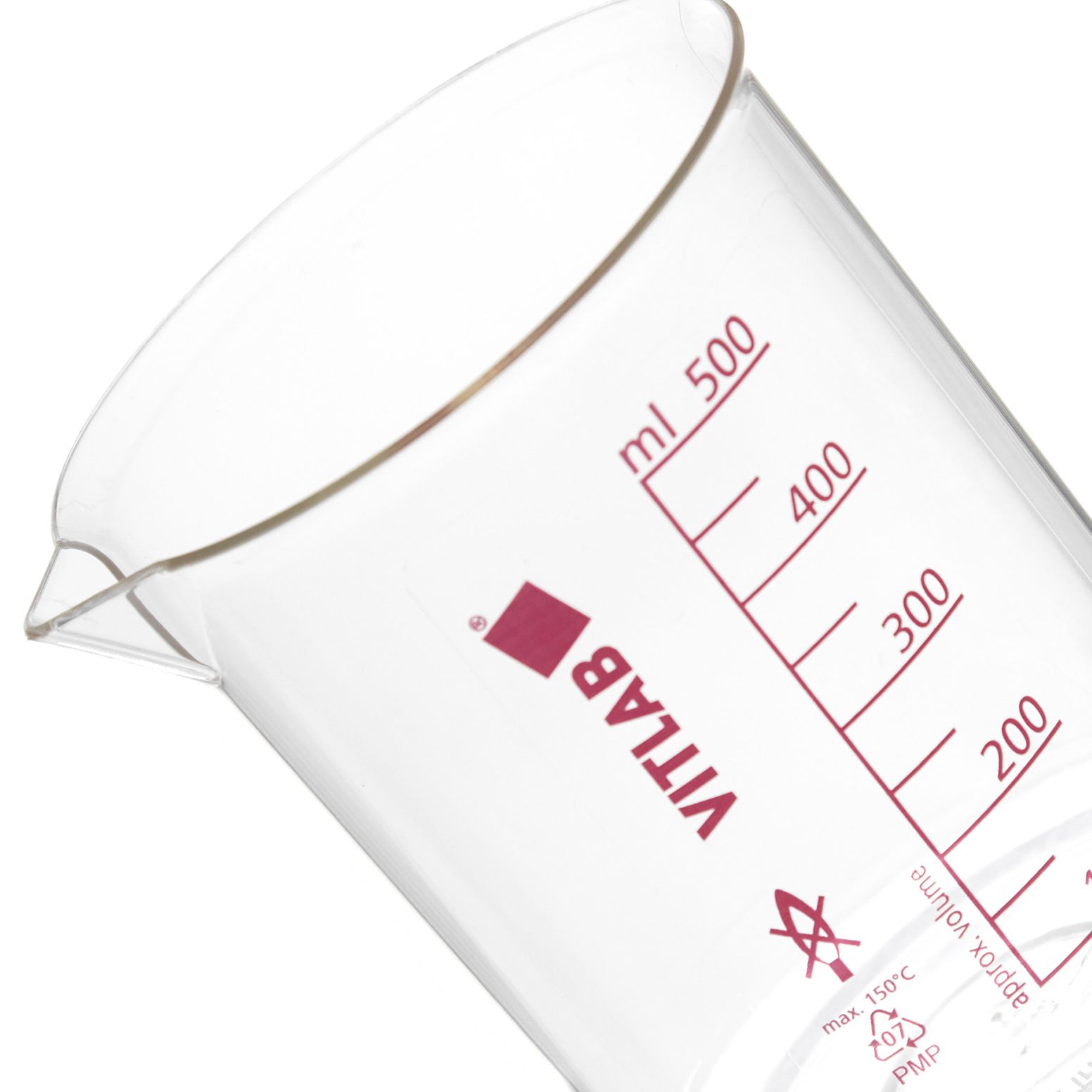 VASO DE PRECIPITADO DE PMP DE 500ml. VITLAB