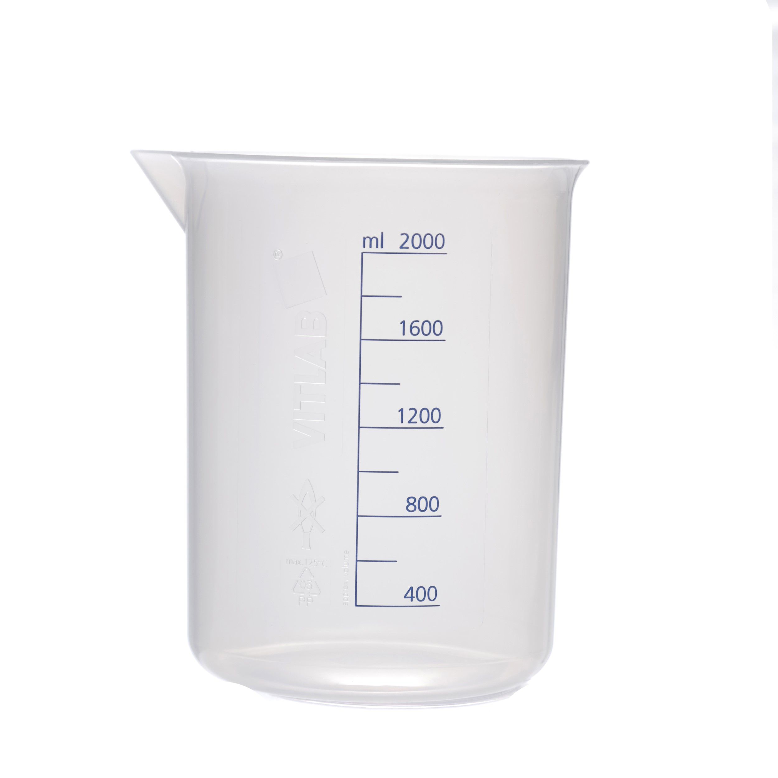 VASO DE PRECIPITADO DE PP DE 2l. VITLAB
