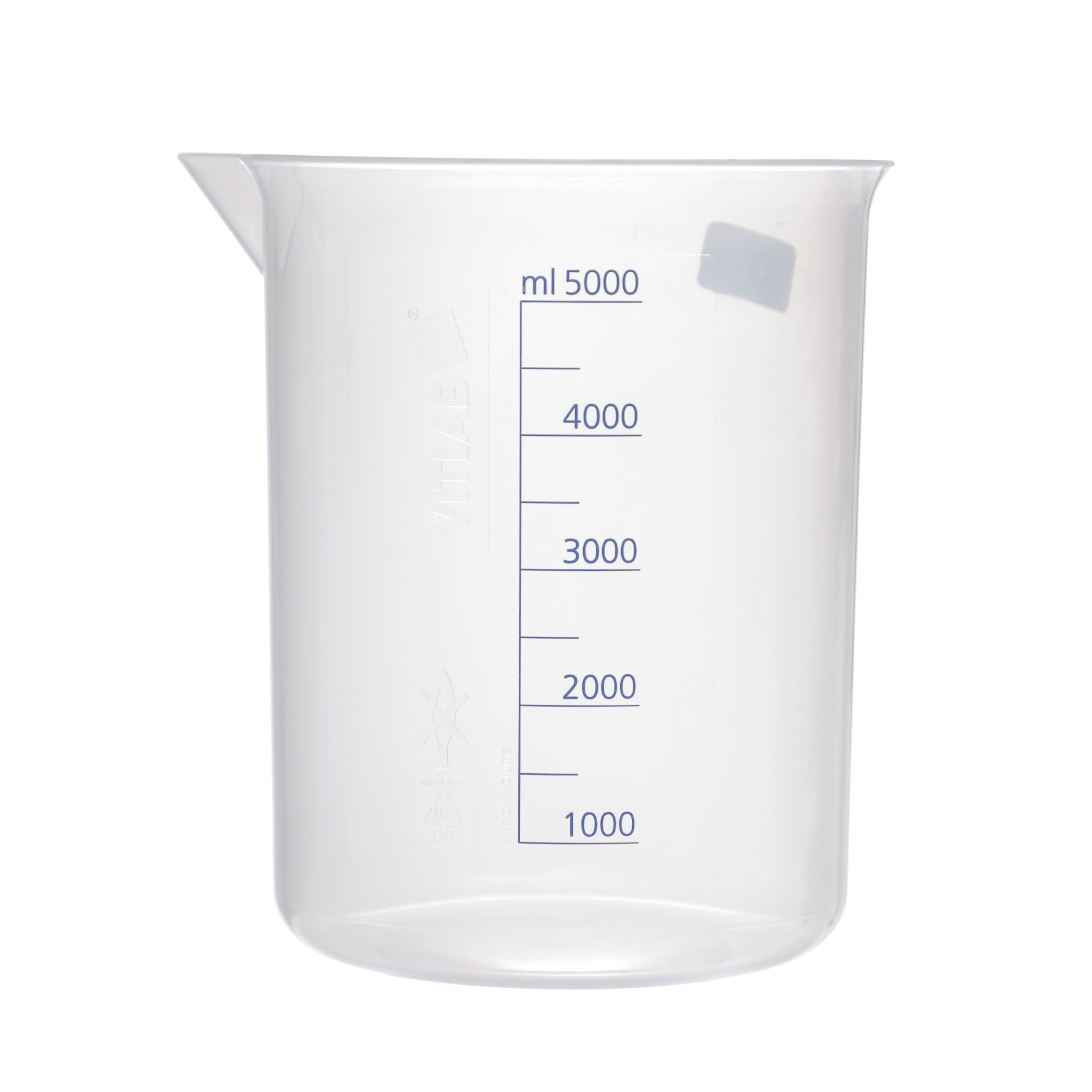 VASO DE PRECIPITADO DE PP DE 5l. VITLAB