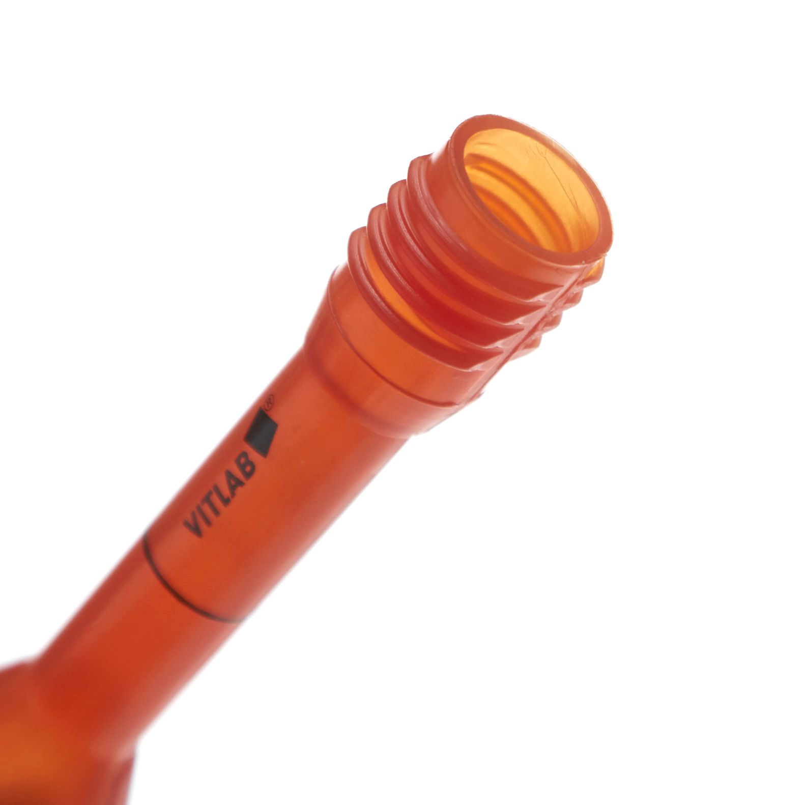 MATRAZ VOLUMÉTRICO DE PMP DE 10ml CLASE A DIN ACTÍNICO. CON CERTIFICADO. VITLAB