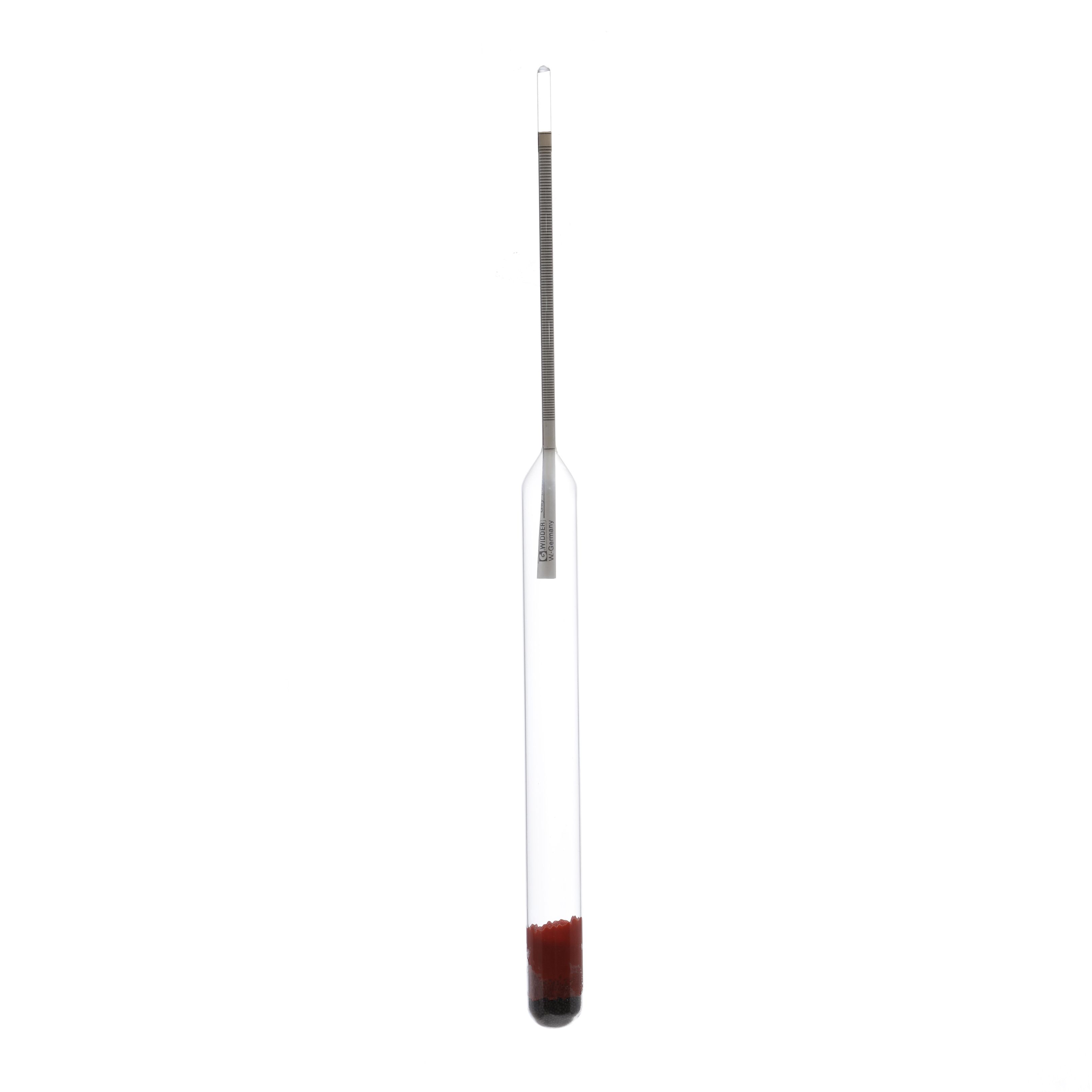 DENSÍMETRO PARA ALCOHOL DE 70 A 80°. WIDDER