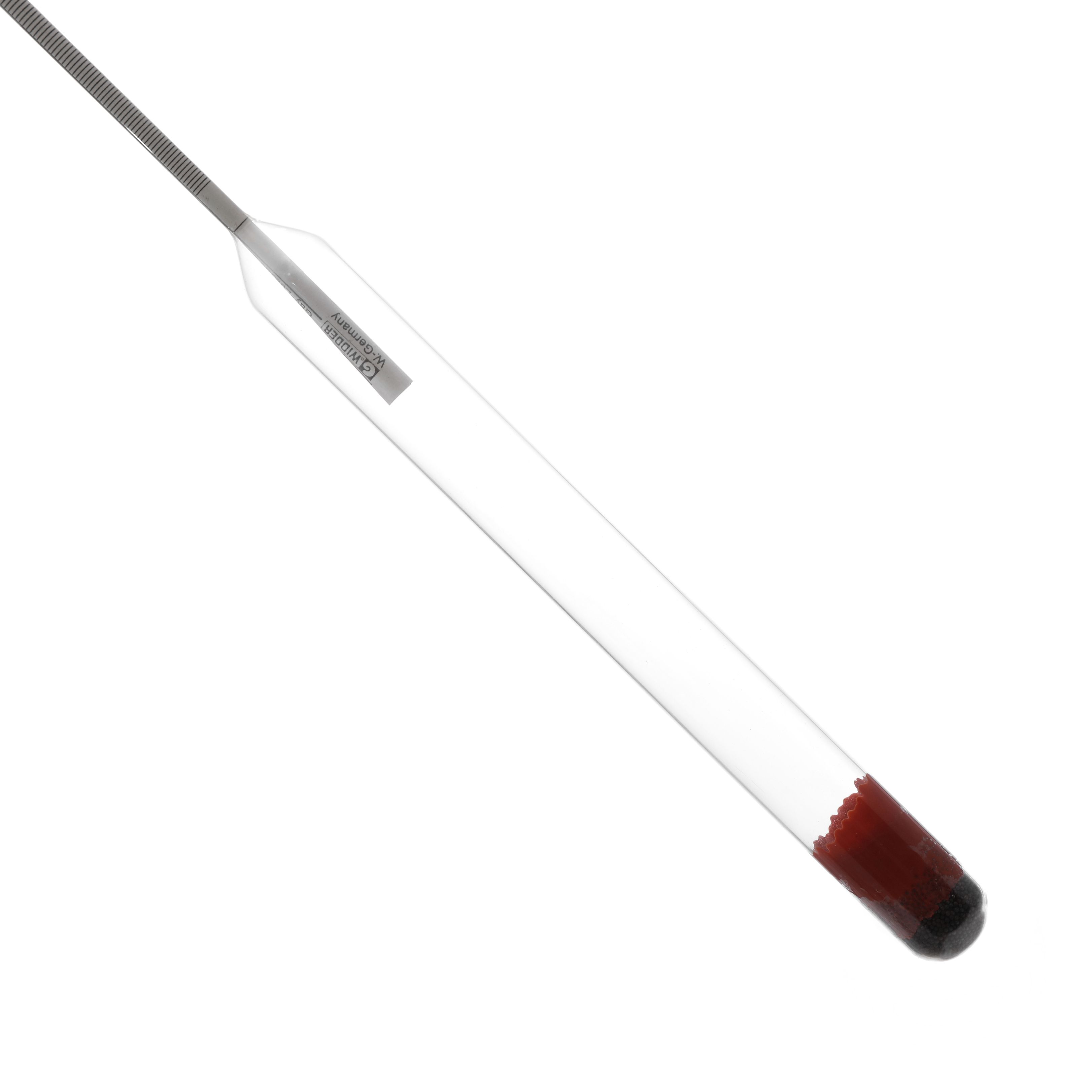 DENSÍMETRO PARA ALCOHOL DE 70 A 80°. WIDDER